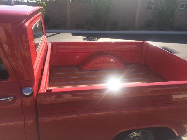 1961 red/white trim Chevrolet C-10 Standard Cab Pickup