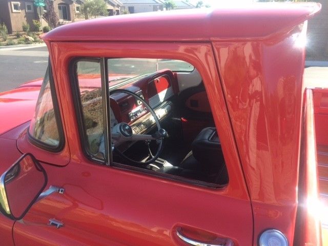 1961 red/white trim Chevrolet C-10 Standard Cab Pickup
