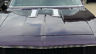 1967 Purple Chevrolet Camaro Coupe