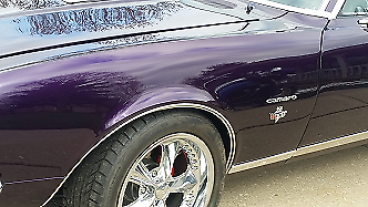 1967 Purple Chevrolet Camaro Coupe