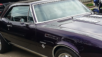 1967 Purple Chevrolet Camaro Coupe