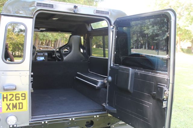 1990 Gray Land Rover Defender