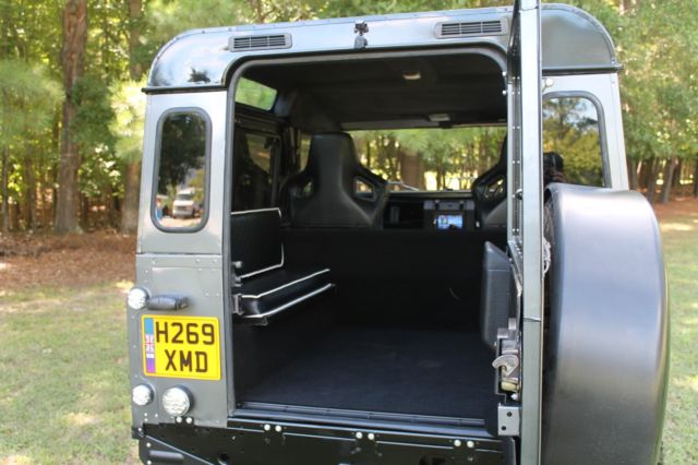 1990 Gray Land Rover Defender