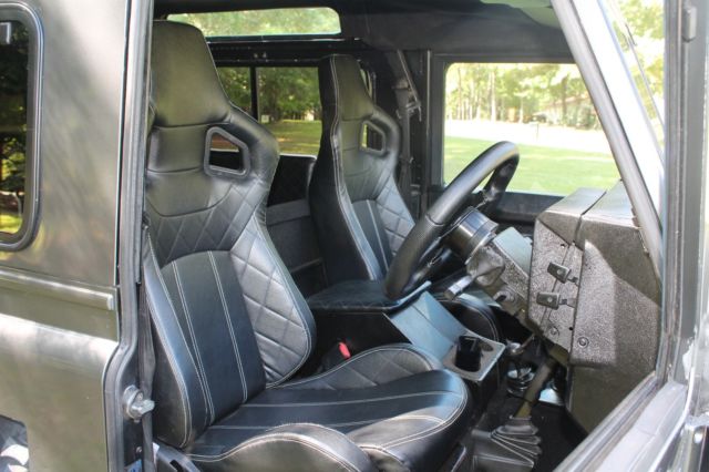 1990 Gray Land Rover Defender