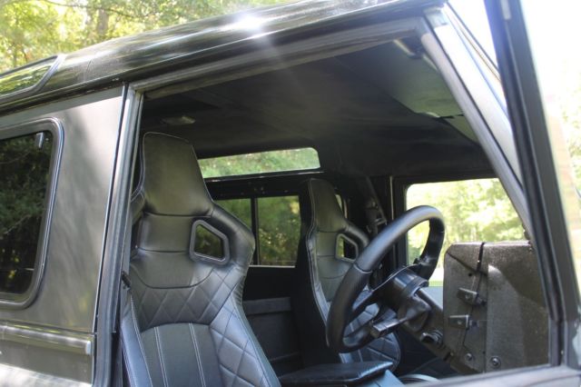 1990 Gray Land Rover Defender