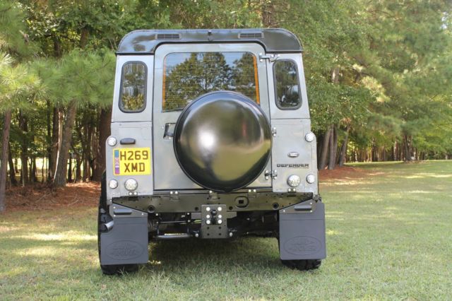 1990 Gray Land Rover Defender