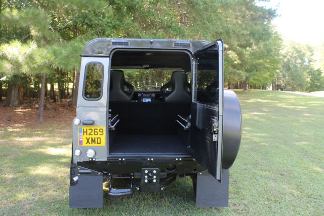 1990 Gray Land Rover Defender