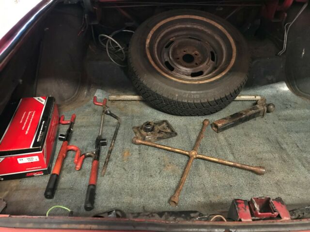 1969 Red Chevrolet Impala Custom