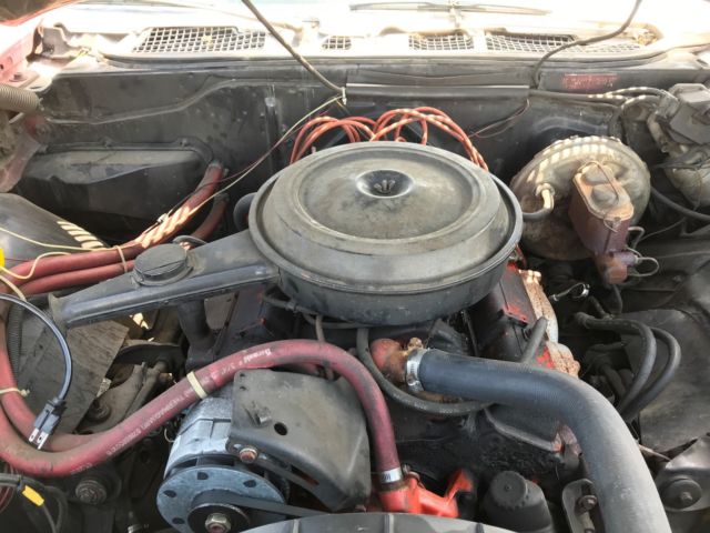 1969 Red Chevrolet Impala