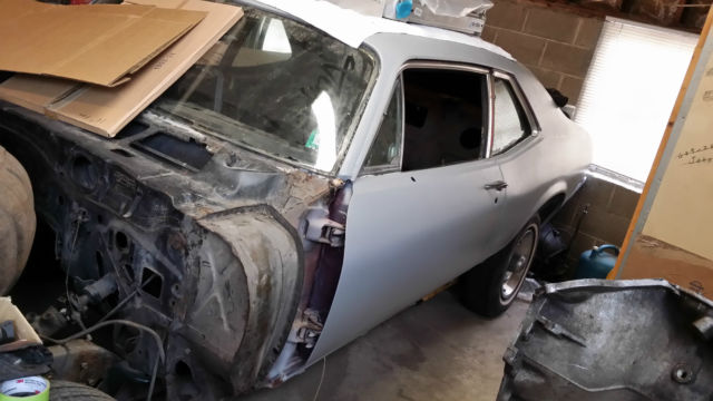 1972 Gray Primer Chevrolet Nova Coupe