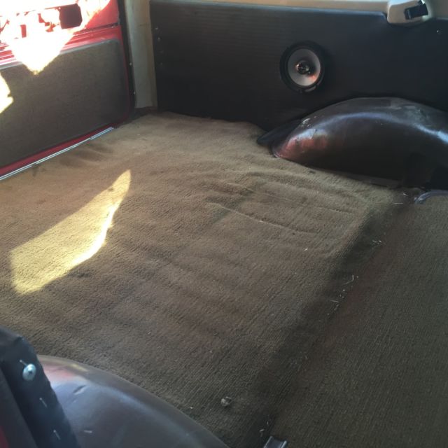 1982 Red Toyota Land Cruiser Wagon