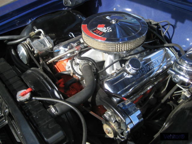 1965 Blue Chevrolet El Camino Standard Cab Pickup