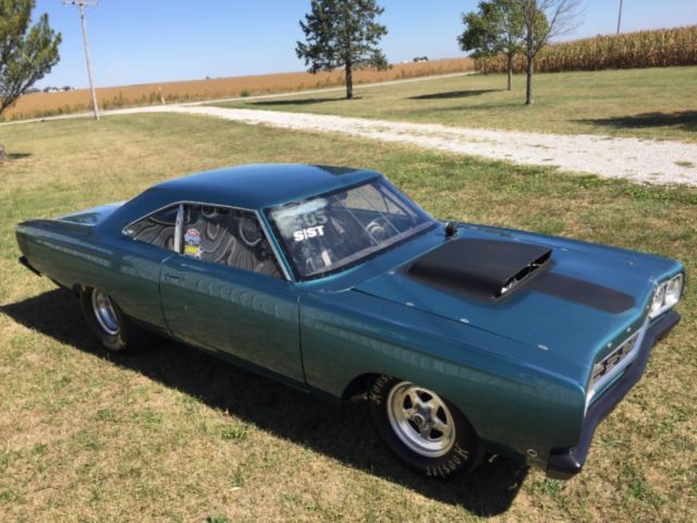 1968 Blue Plymouth Road Runner Coupe