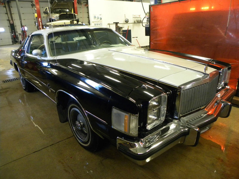 1979 Black and Gray Chrysler Cordoba Hardtop