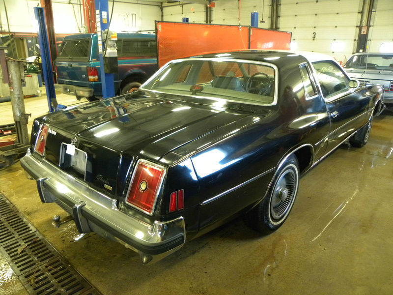 1979 Black and Gray Chrysler Cordoba Hardtop