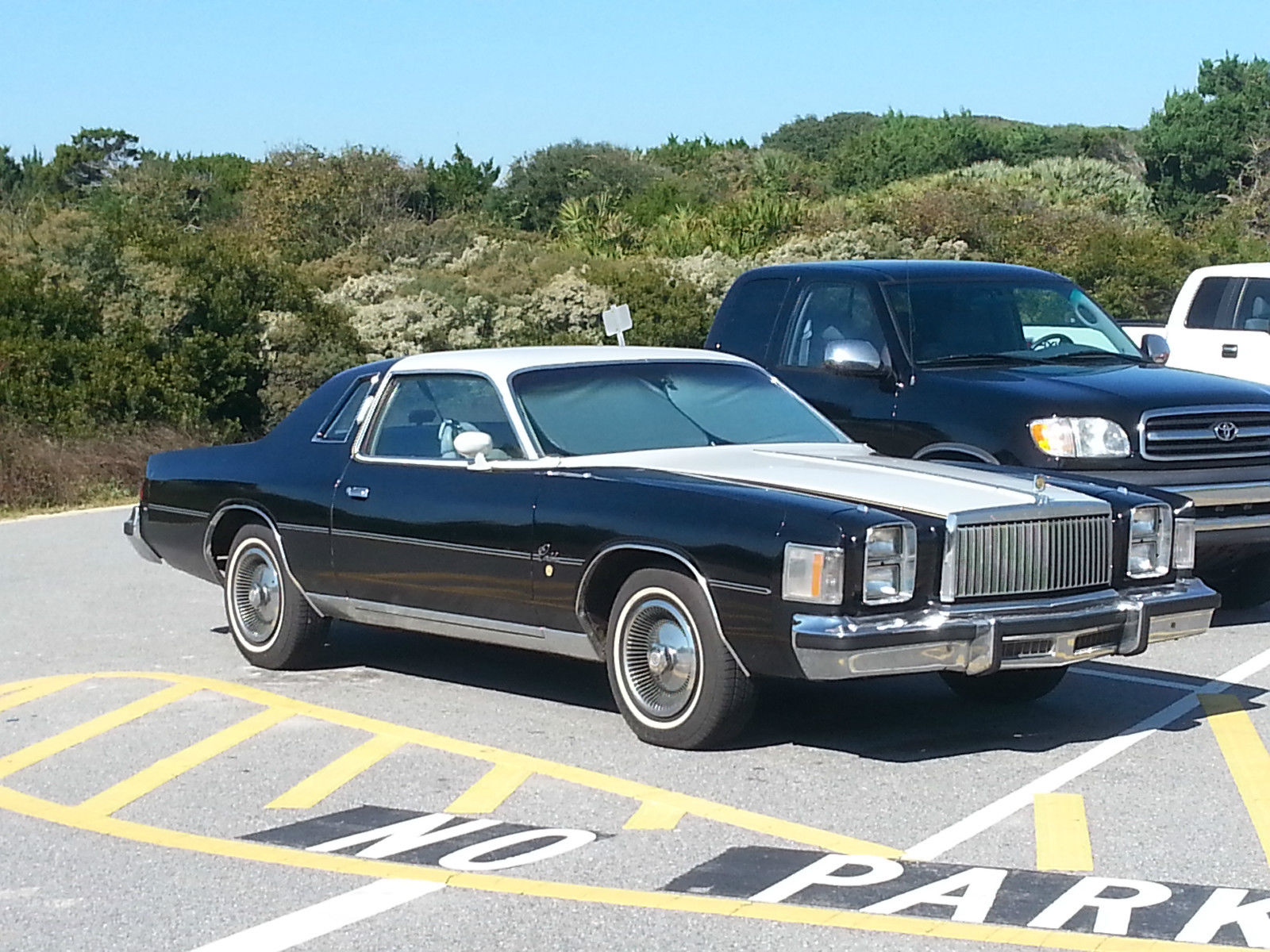 1979 Black and Gray Chrysler Cordoba Hardtop