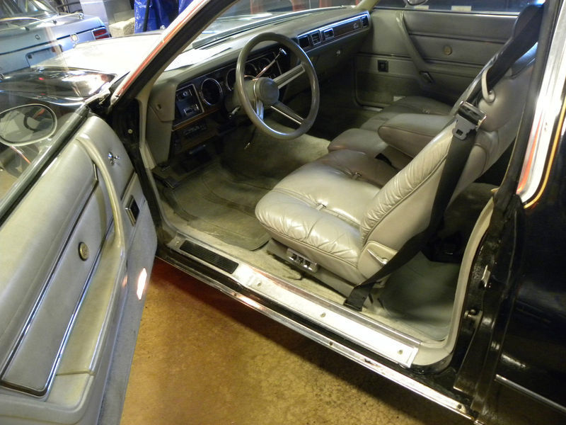 1979 Black and Gray Chrysler Cordoba Hardtop