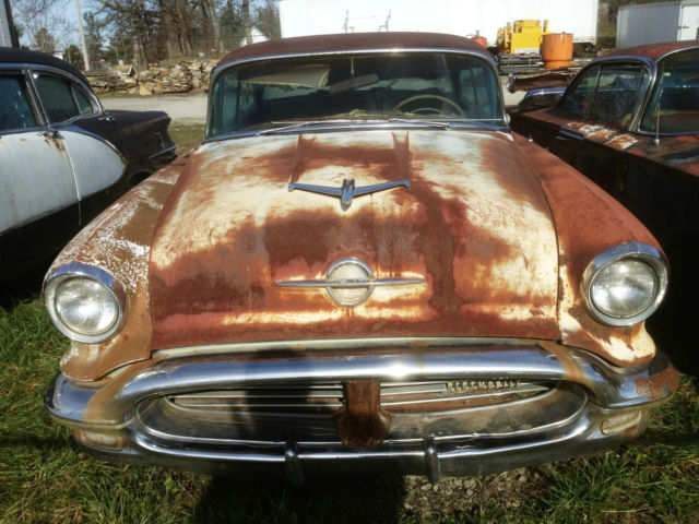 1956 Brown/Beige Oldsmobile Ninety-Eight
