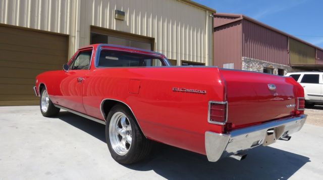 1967 Red Chevrolet El Camino