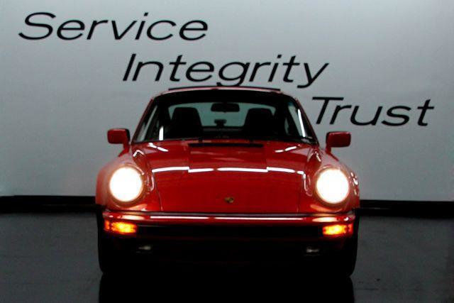 1987 GUARDS RED Porsche 911 Coupe