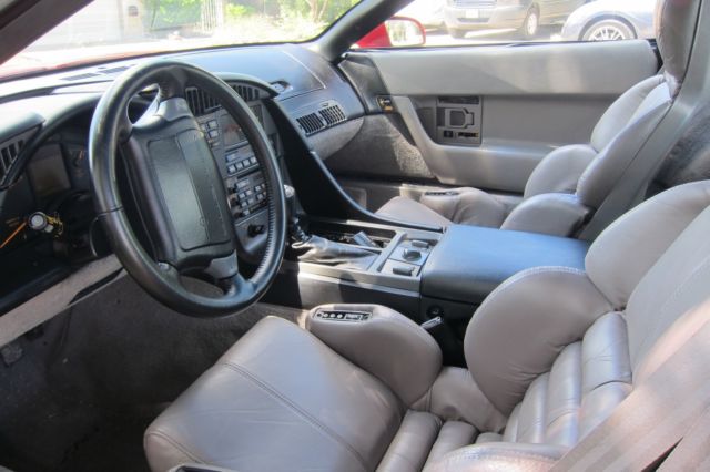 1990 Red Chevrolet Corvette Coupe