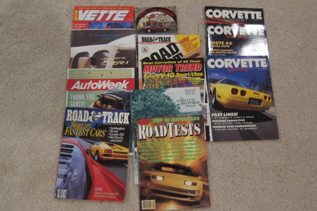 1990 Red Chevrolet Corvette Coupe