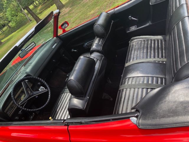 1970 Red Ford Torino Convertible