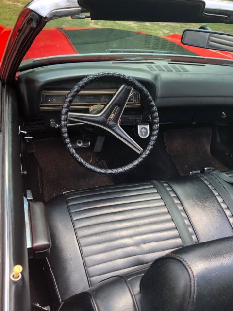 1970 Red Ford Torino Convertible