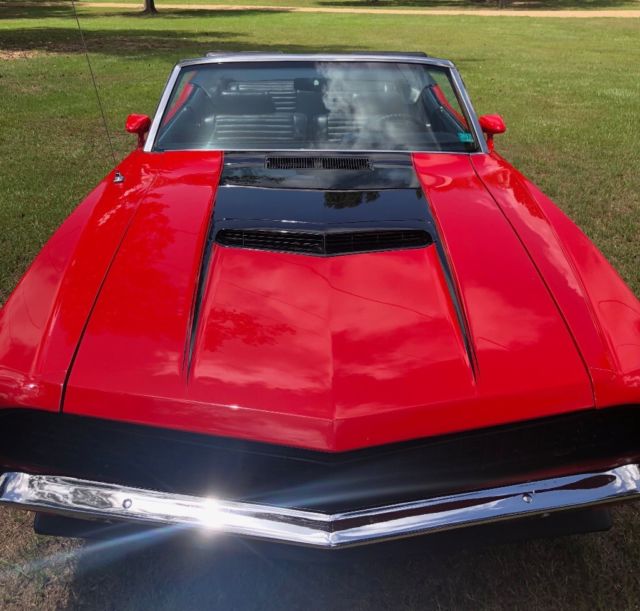 1970 Red Ford Torino Convertible