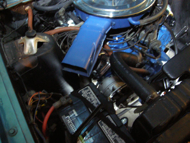 1969 Acapulco blue meatallic Ford Torino Convertible