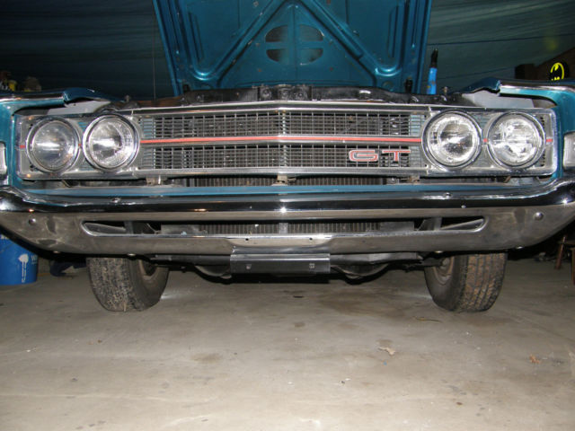 1969 Acapulco blue meatallic Ford Torino Convertible