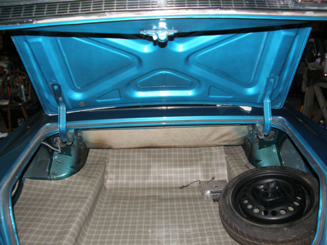 1969 Acapulco blue meatallic Ford Torino Convertible