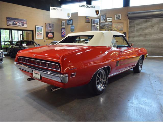 1970 Orange Ford Torino GT Convertible