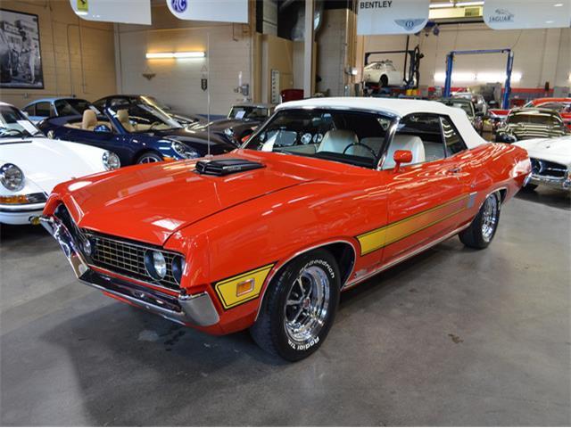 1970 Orange Ford Torino GT Convertible