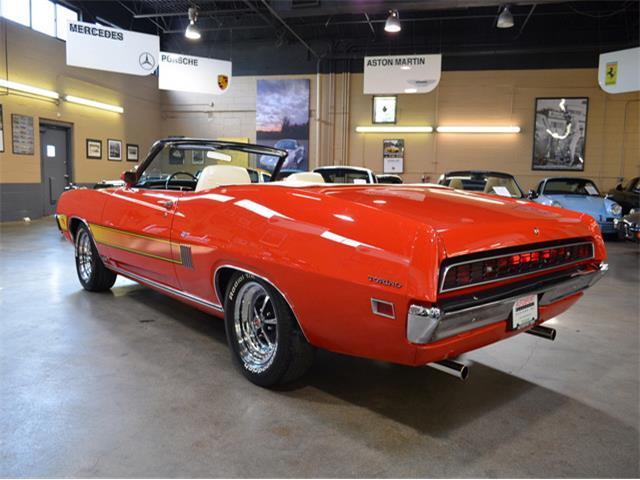 1970 Orange Ford Torino GT Convertible