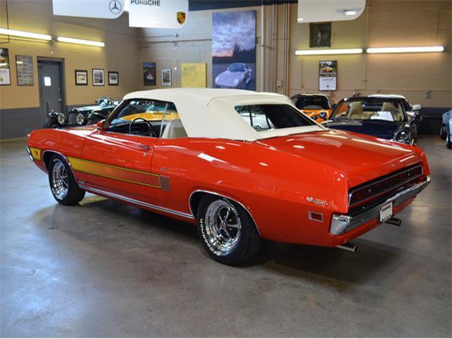 1970 Orange Ford Torino GT Convertible