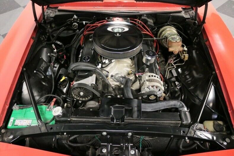 1969 Red Chevrolet Camaro Convertible