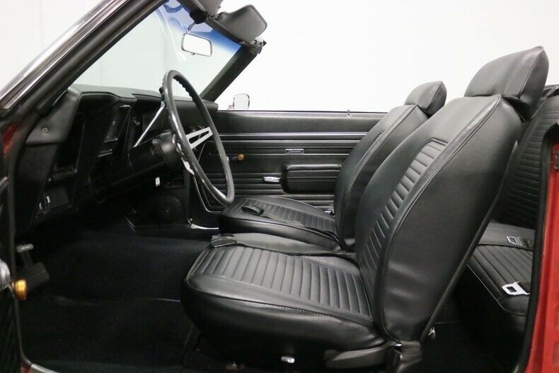 1969 Red Chevrolet Camaro Convertible