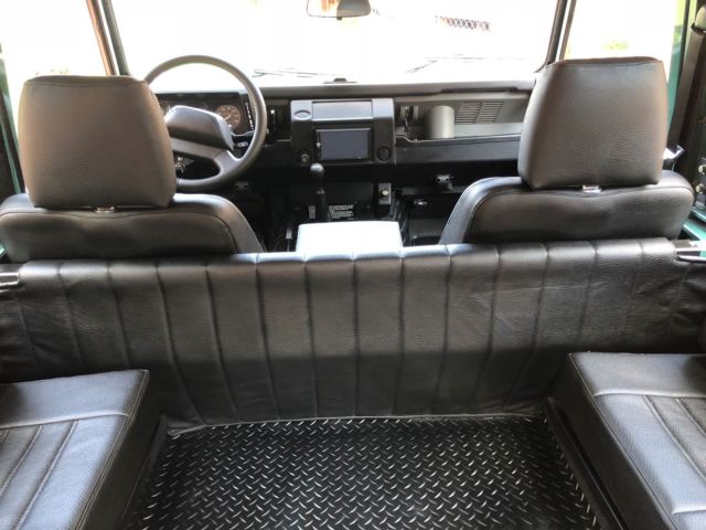1988 Turquoise green Land Rover Defender