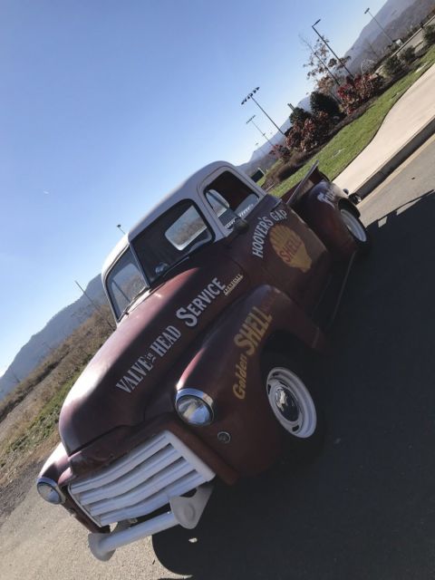 1951 Brown Chevrolet Chevy Pickup STEP SIDE