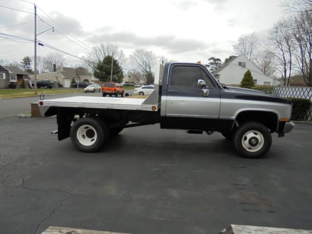 1988 Blue & Silver Chevrolet Other Pickups Cab & Chassis