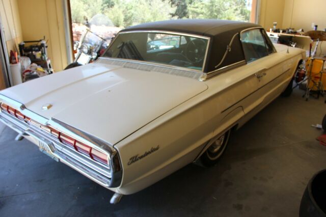 1966 White Ford Thunderbird