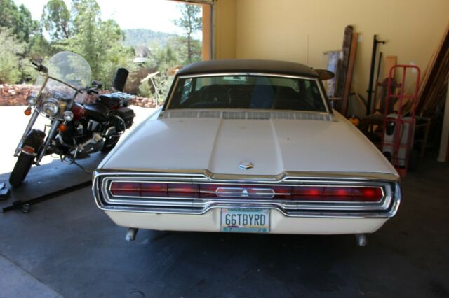 1966 White Ford Thunderbird