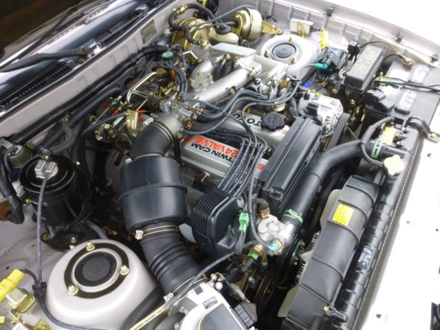 1986 Silver Toyota Supra Hatchback