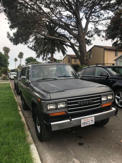 1989 Gray Toyota Land Cruiser