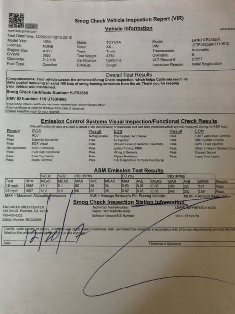 1989 Gray Toyota Land Cruiser