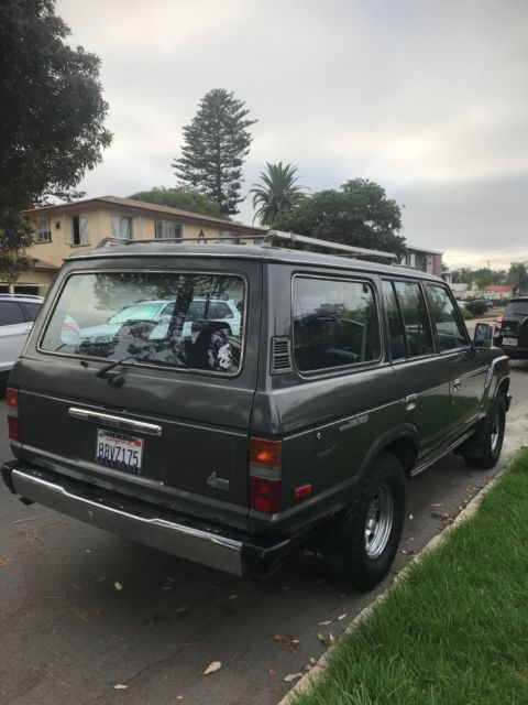 1989 Gray Toyota Land Cruiser