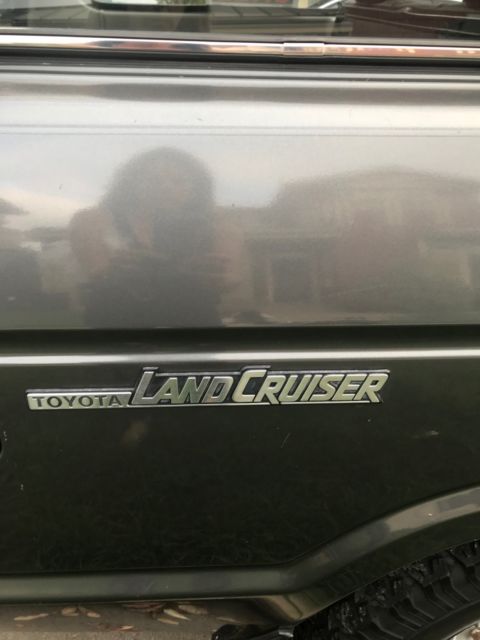 1989 Gray Toyota Land Cruiser
