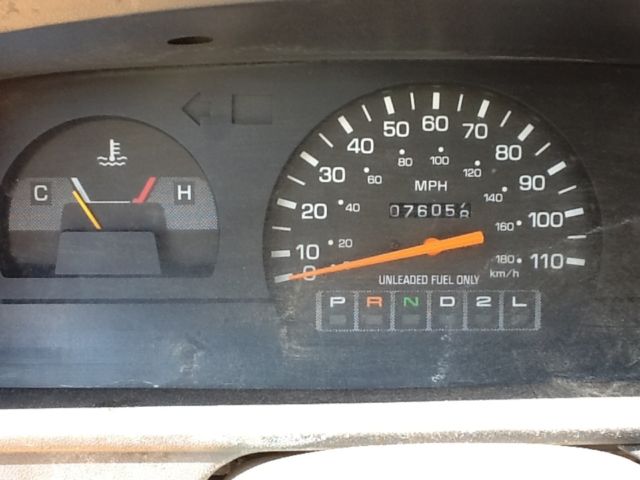 19940000 Red Toyota truck DX Standard Cab Pickup