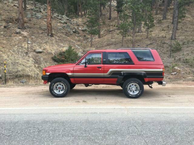 1986 Red Toyota 4Runner